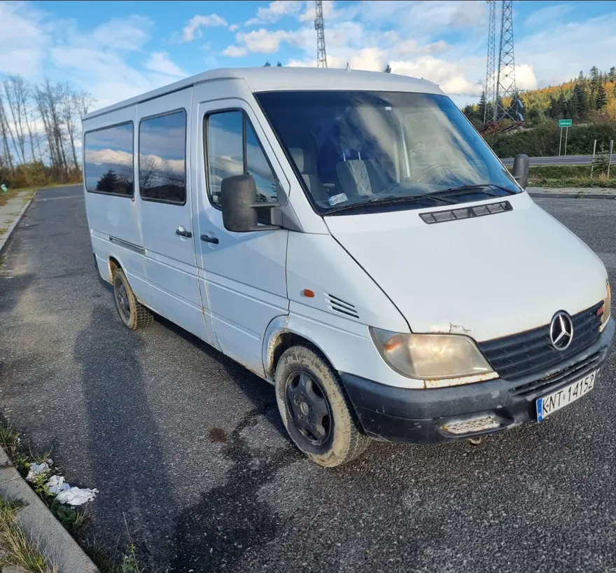 Skup Mercedes Sprinter — skupiony egzemplarz, odbiór lawetą w cenie
